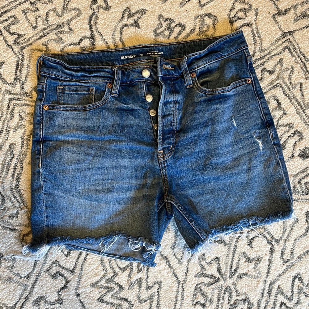 Old Navy O.G. Straight High Rise Jean Short